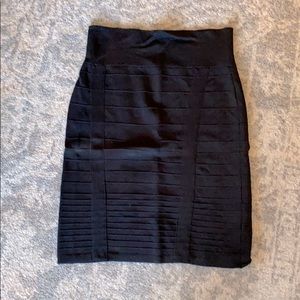 Black Bandage Skirt